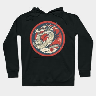 Red Chinese Dragon Hoodie